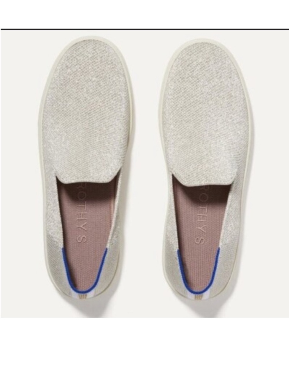 Rothy’s The Slip On Sneaker Diamond Twill Knit Sneakers NIB Women’s 11.5 New Box